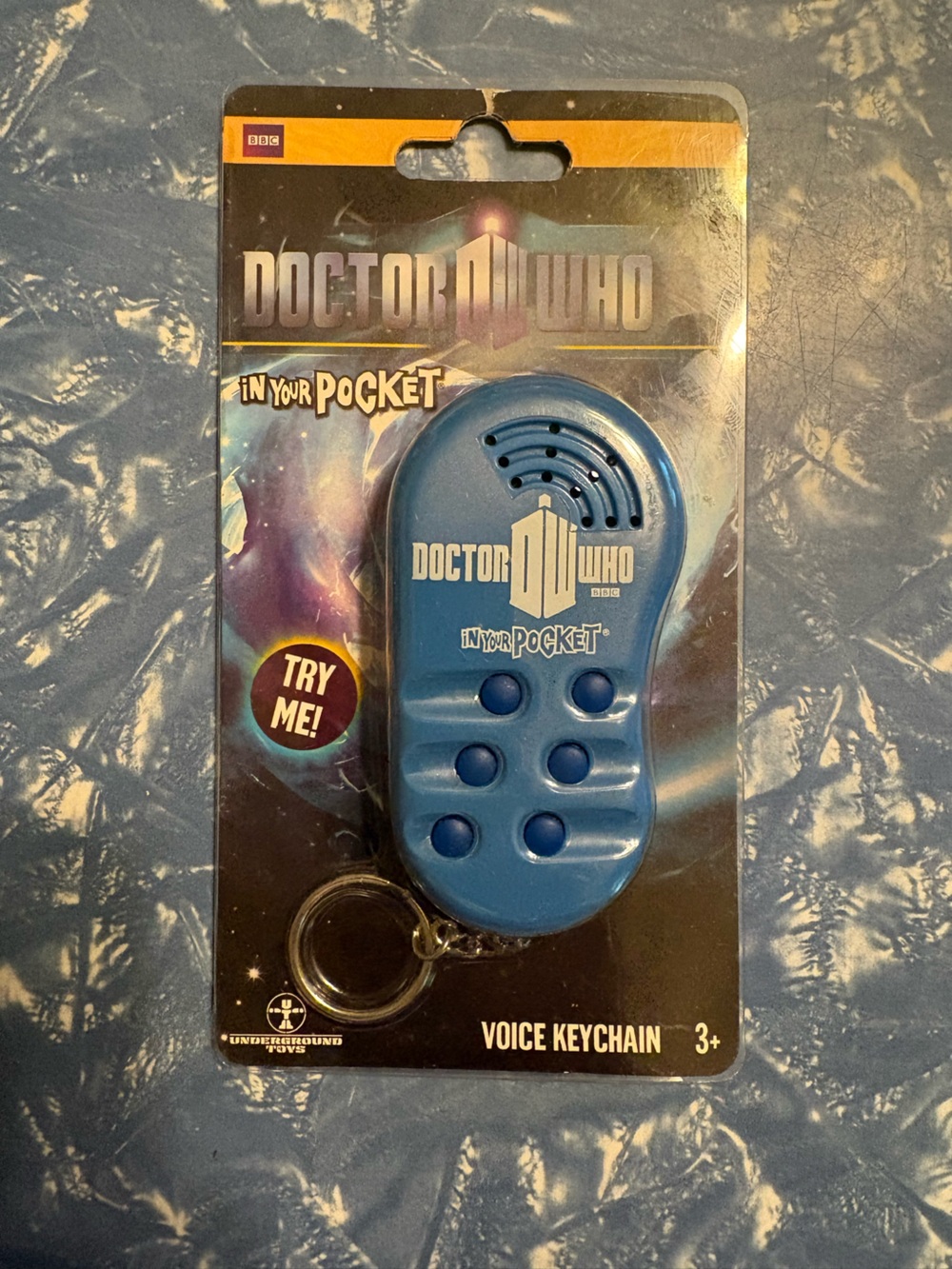 BBC Doctor Who In Your Pocket Voice Keychain New in Packaging